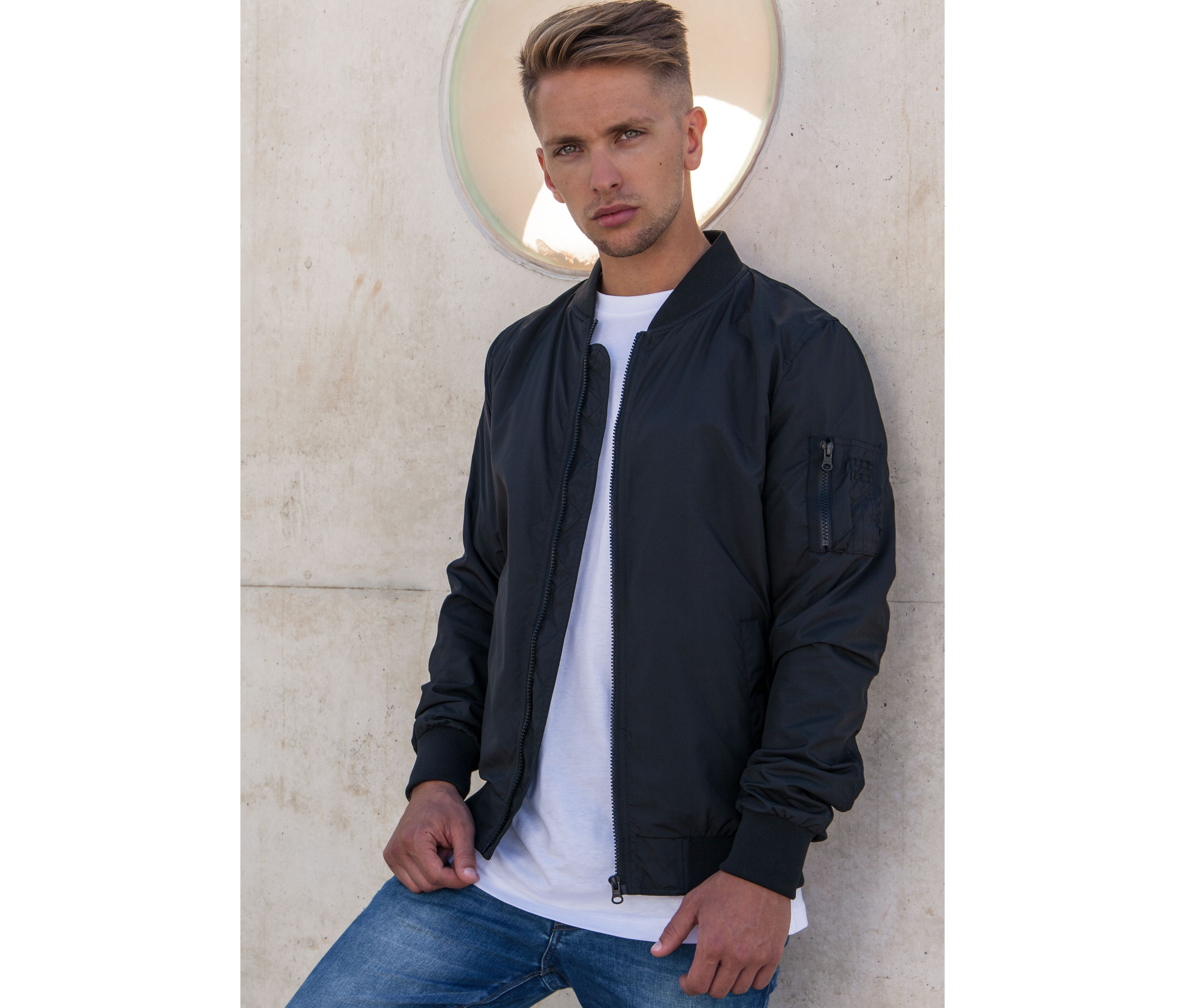 NYLON BOMBER JACKET