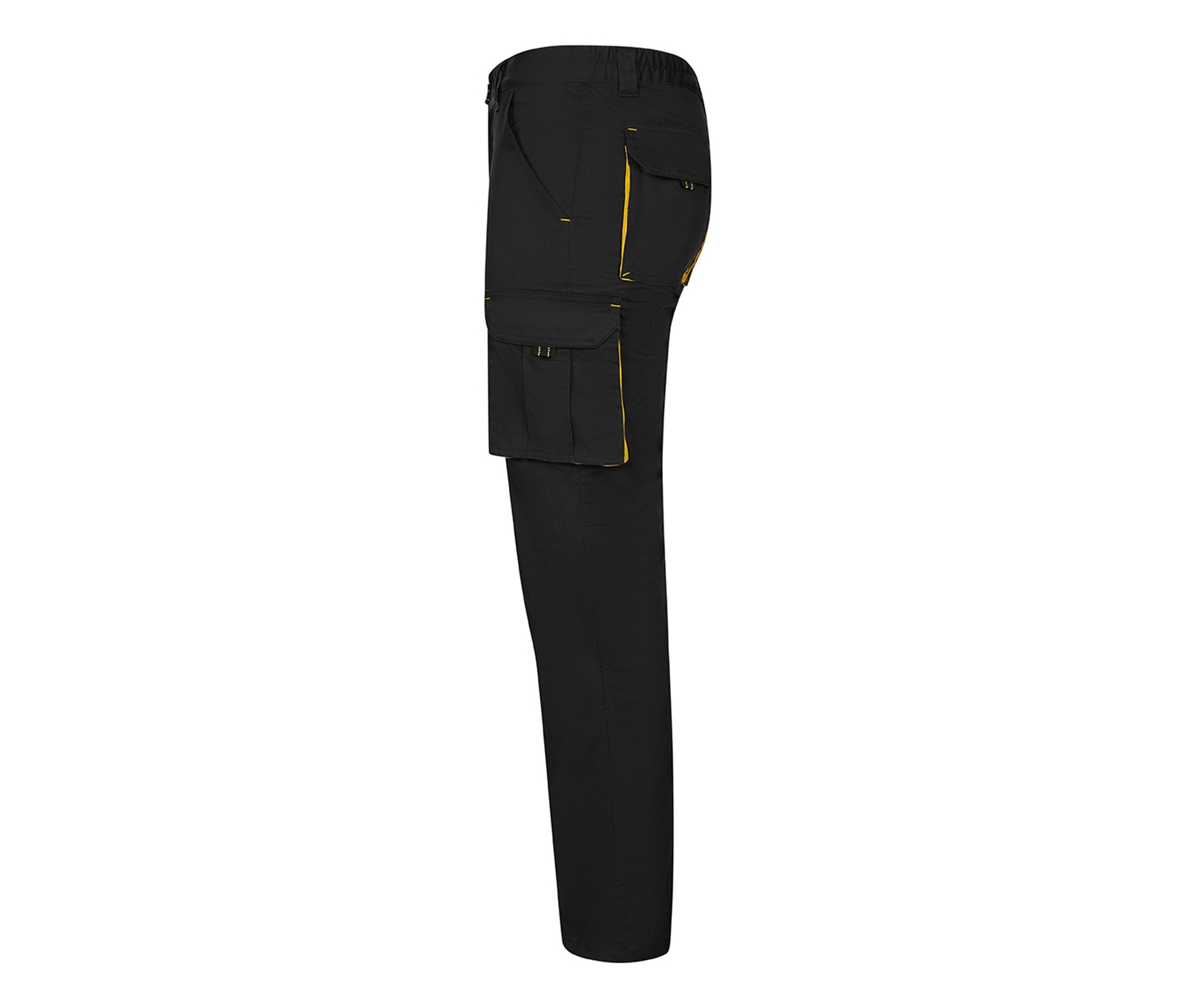 PANTALON STRETCH MULTIPOCHES BICOLORE